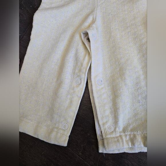 Vintage Floral Baby Onsie Romper Size 24 Months Spring Easter Daisy Applique - Picture 6 of 8